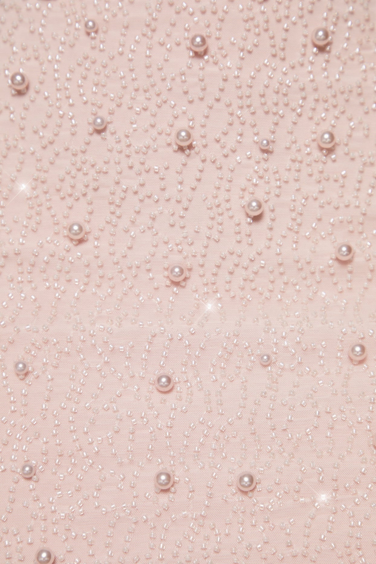 Embellished Cowl Mini Dress in Pink